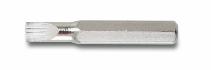 Końcówka wkrętakowa płaska precyzyjna, zabierak 4mm, model 1256lp, 1,5mm 1