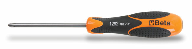 Wkrętak krzyżowy, betainox, profil phillips, stal inox aisi 420, model 1292inox, ph0, 3x60mm 1