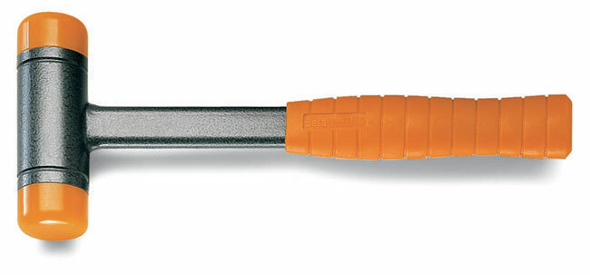 Młotek bezodrzutowy z obuchami z tworzywa sztucznego, model 1392, 60mm 1