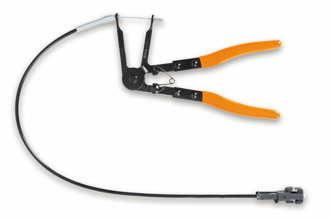 Szczypce do opasek clic z elastycznym przedłużaczem, model 1472fc/l, 630mm 1
