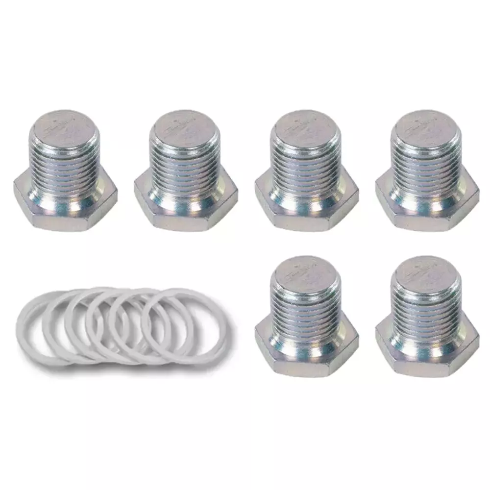 Zestaw korków spustu oleju i podkładek, 12 elementów, model 1495T, M13x1,5mm 1