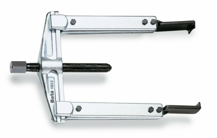 Ściągacz dwuramienny, z końcówkami cienkościennymi 1501z/s, model 1501/1 1