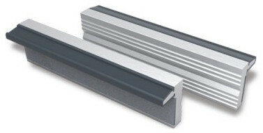 Nakładki aluminiowe (2 sztuki) na szczęki imadła 1599/180, model 1599g/180 1