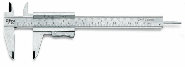 Suwmiarka noniuszowa uniwersalna, model 1650, 0-150mm 1