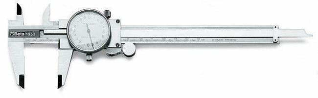 Suwmiarka z odczytem zegarowym, model 1652, 0-150mm 1