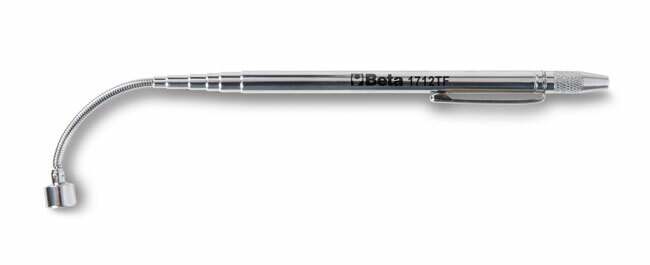 Chwytak magnetyczny, teleskopowy z elastyczną głowicą, model 1712tf, 150-590mm-1kg 1