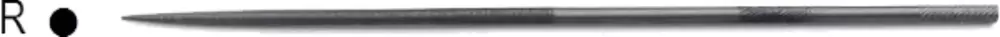 Pilnik igiełkowy z nasypem diamentowym, model 1720d/r, 160mm 1