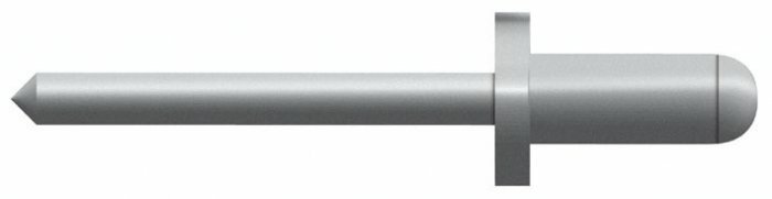 Nity aluminiowe, model 1741rv4,8k, 4,8x12mm (opakowanie 500 sztuk) 1