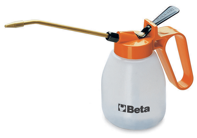 Olejarka ciśnieniowa z tworzywa sztucznego, z metalową sztywną rurką, model 1752, 500ml 1