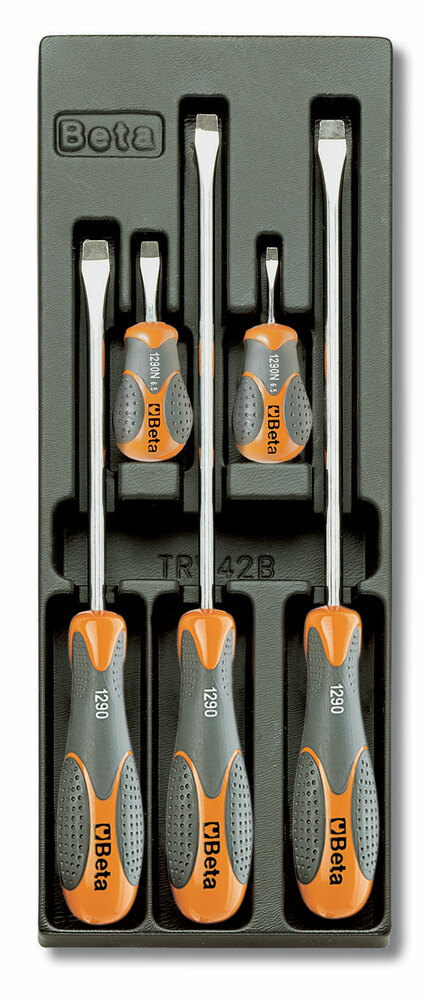 Wkład profilowany twardy z zestawem 5 wkrętaków betamax, 1290-1290n, 4x30-10x200mm, model 2424/t171 1