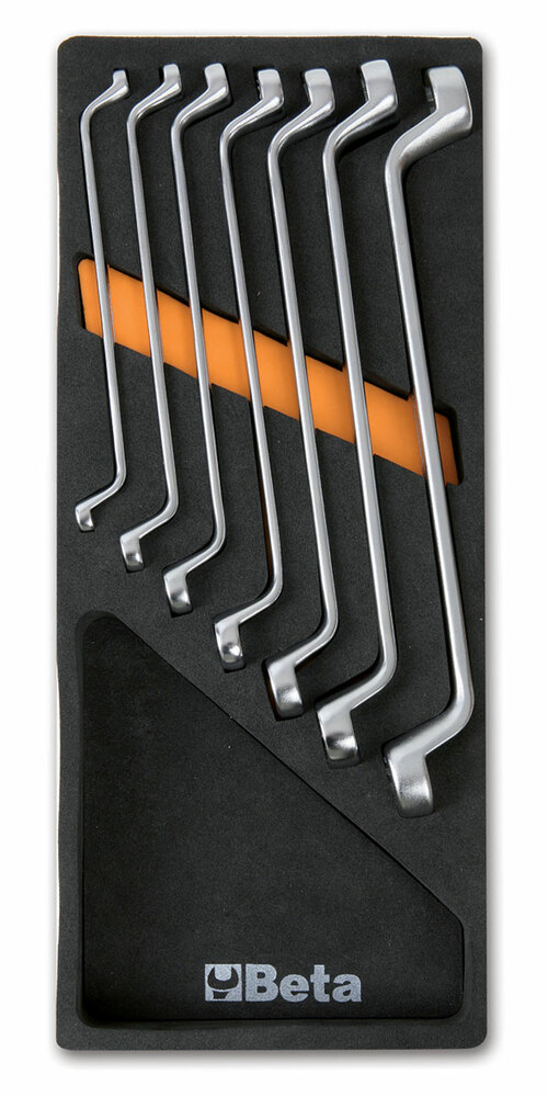 Wkład profilowany miękki z zestawem 7 kluczy 90, 6-19mm, model 2450/m40 1