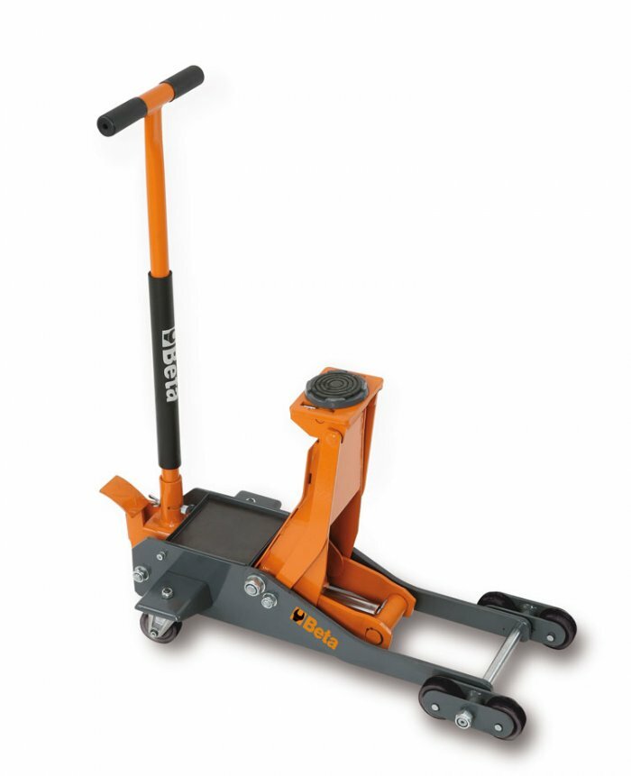 Dźwignik hydrauliczny warsztatowy na kółkach, model 3030/2t, dor 2t, ce 1