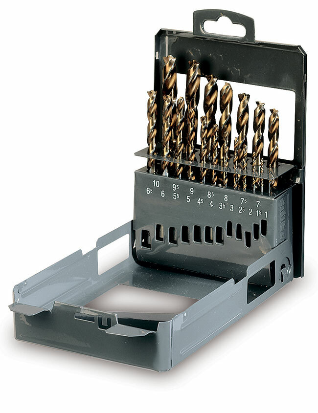 Komplet 19 wierteł 1-10x0,5mm szlifowanych Beta 416/SP19 1