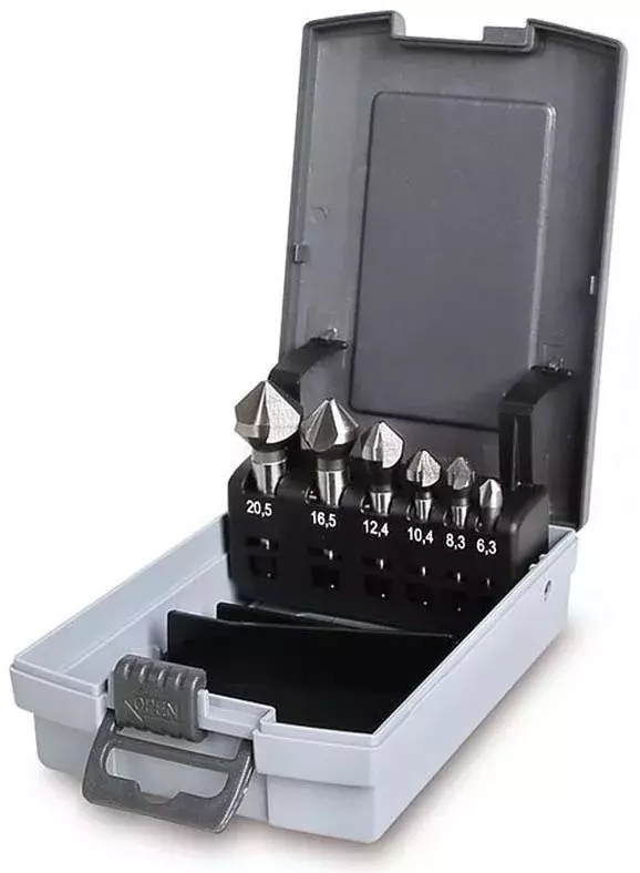 Zestaw 6 pogłębiaczy stożkowych 6,3-20,5mm HSS Beta 426/SP6 1