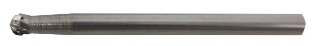 Pilnik obrotowy z węglika spiekanego, kształt kulisty,3x3mm, trzpień 3mm, nacięcie standard z łamaczem wióra, model 426md-3/s3 1