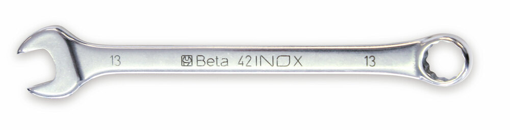 Klucz płasko-oczkowy, stal aisi 420, model 42inox, 11mm 1
