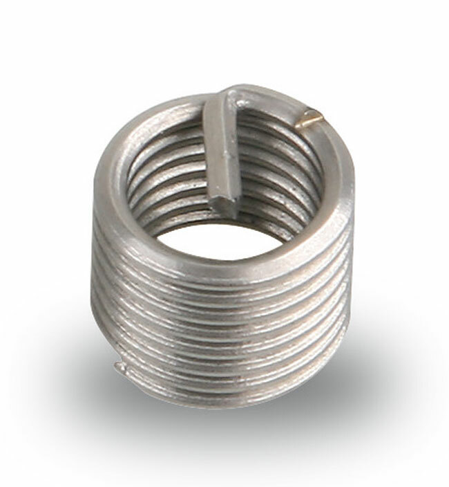 Wkład spiralny do naprawy gwintów wewnętrznych ze stali inox, m14x1,25mm wysokość 8,4mm, ( 10 sztuk ), model 437c/8,4 1