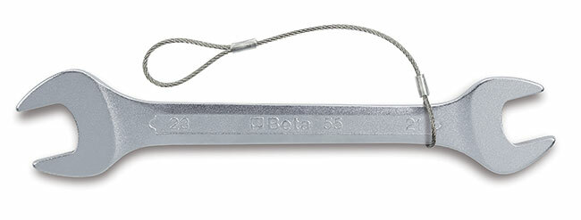 Klucz płaski dwustronny do prac na wysokościach, model 55hs, 14x15mm 1