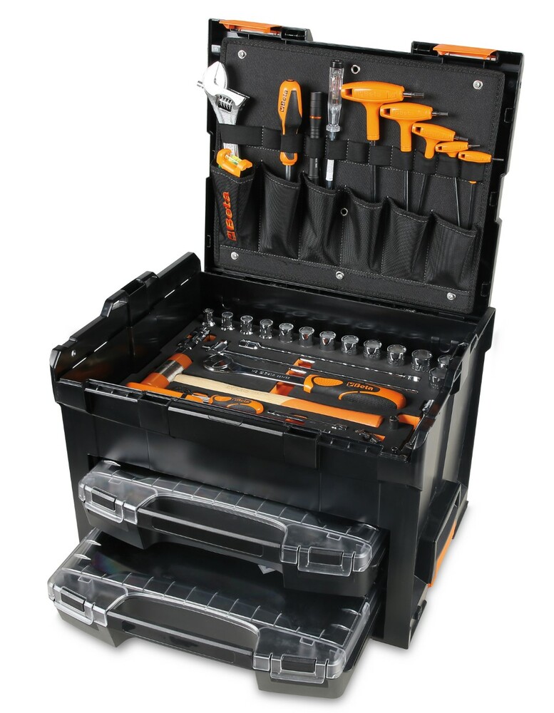 Zestaw 116 narzędzi do skrzynki narzędziowej combo c99v3/2c, w piankowym wkładzie profilowanym, model 5990v3 1