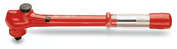 Klucz dynamometryczny klikowy w izolacji do 1000v, zakres 5-50nm, zabierak 1/2, model 606mq/50 1