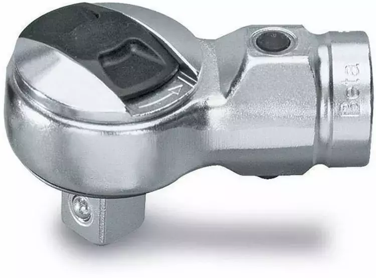 Głowica wymienna 3/8" do kluczy dynamometrycznych z dwukierunkowym mechanizmem zapadkowym i trzpieniem Ø 16 mm Beta 612 1