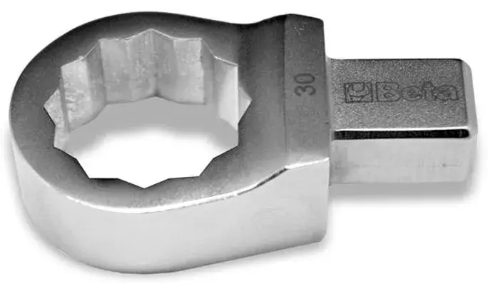 Głowica wymienna oczkowa 18 mm do kluczy dynamometrycznych z gniazdem 14x18 mm Beta 653/14X18-18 1