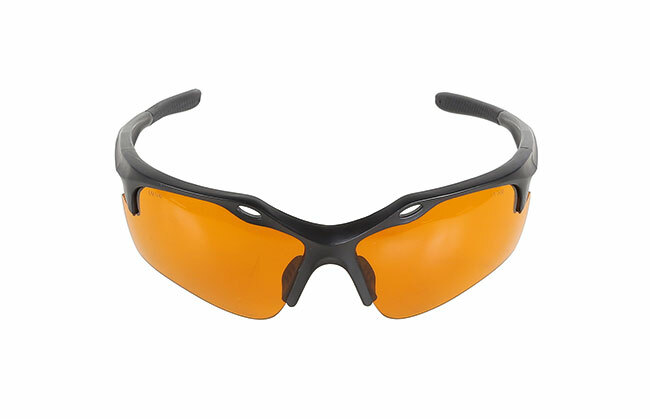 Okulary kontrastowe z filtrem uv, do wykrywania przecieków z pomocą lampy uv, model 7076bu 1