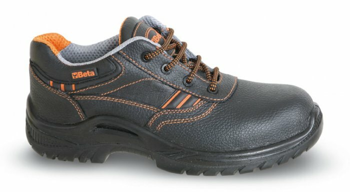 Buty robocze bezpieczne s3 skórzane, wodoodporne, podnosek polimerowy, wkładka antyprzebiciowa z włókna kompozytowego, brak elem 1