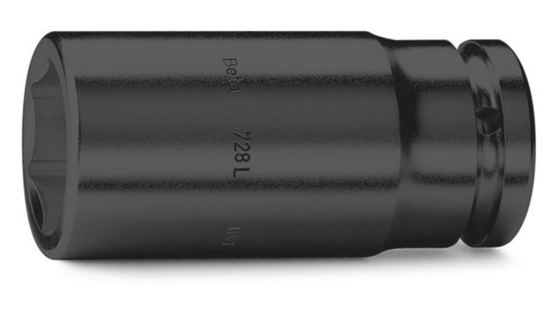 Nasadka udarowa sześciokątna długa z gniazdem 3/4, model 728l, 38mm 1
