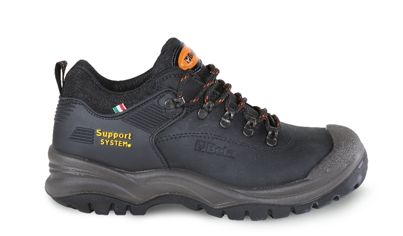 Półbuty robocze S3 HRO HI z nubuku czarne wodoodporne podnosek stalowy rozmiar 46 Beta 7293HN/46 1