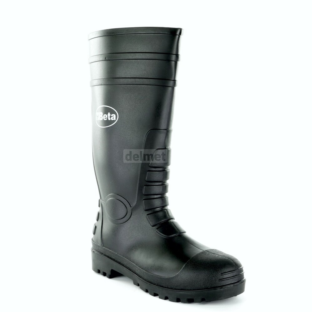 Buty robocze wysokie czarne pcw/guma r43 1