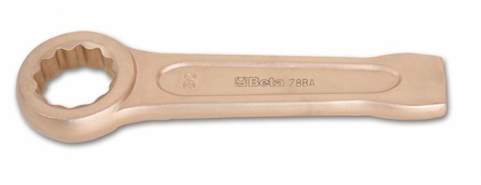 Klucz oczkowy jednostronny do pobijania nieiskrzący, model 78ba, 32mm 1