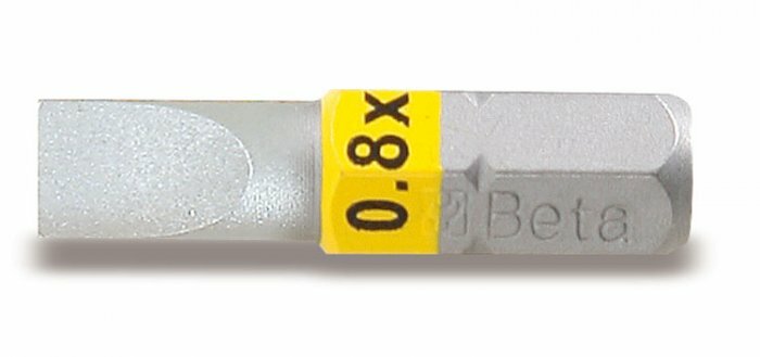 Końcówka wkrętakowa płaska, zabierak 1/4, model 860lp, 0,8x5,5mm 1