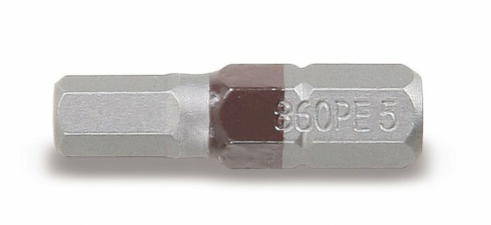Końcówka wkrętakowa sześciokątna, zabierak 1/4, model 860pe, 5mm 1