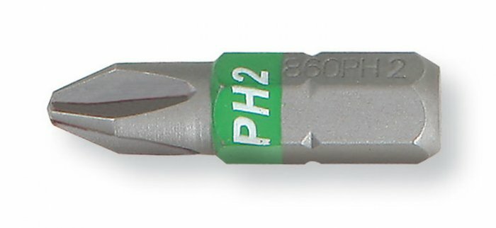 Końcówka wkrętakowa profil phillips, zabierak 1/4, model 860ph/4 1