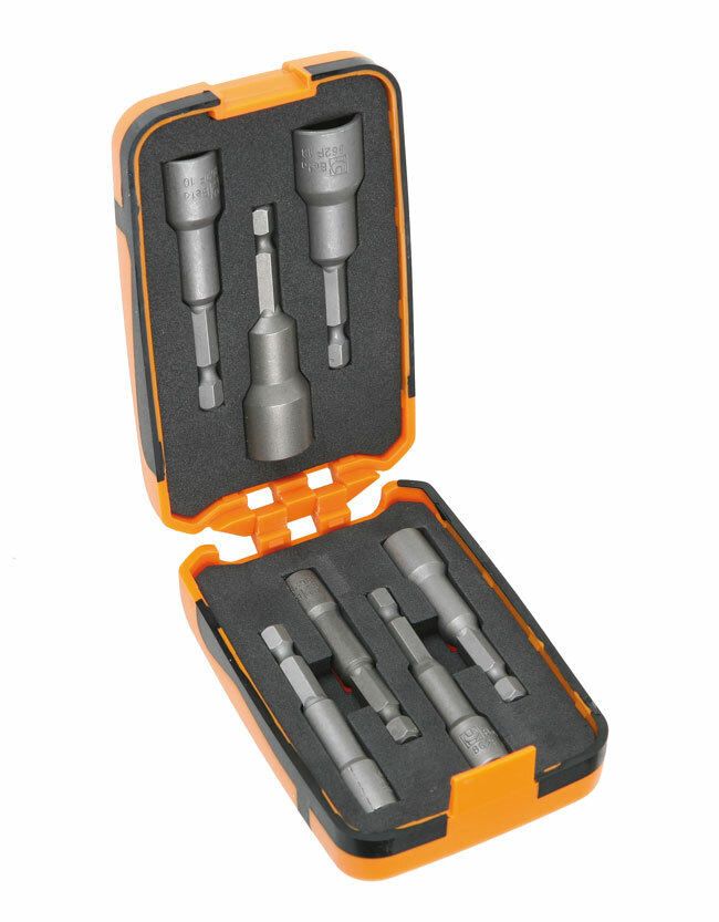 Komplet końcówek wkrętakowych 862f, 5,5 - 13mm, 7 sztuk , w pudełku z tworzywa sztucznego, model 862f/a7 1