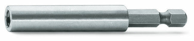 Uchwyt z gniazdem 1/4 magnetyczny do końcówek wkrętakowych, zabierak 1/4, model 882m 1