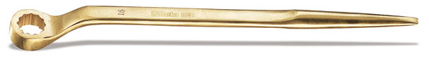 Klucz oczkowy jednostronny odsadzony nieiskrzący, model 89ba, 32mm 1