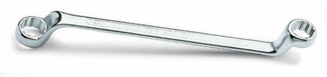 Klucz oczkowy dwustronny odsadzony, model 90, 10x12mm 1