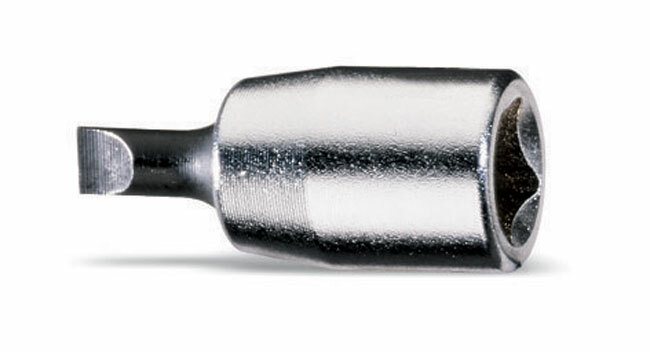 Nasadka z końcówką wkrętakową płaską z gniazdem 1/4", model 900LP, 1,2x8mm 1
