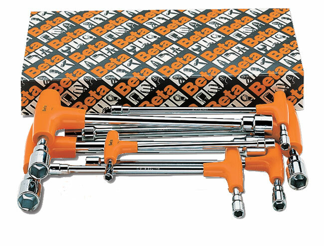 Komplet kluczy nasadowy kątowy z rekojeścią 941, 7-13mm, 7 sztuk, w kartonie, model 941/s7 1