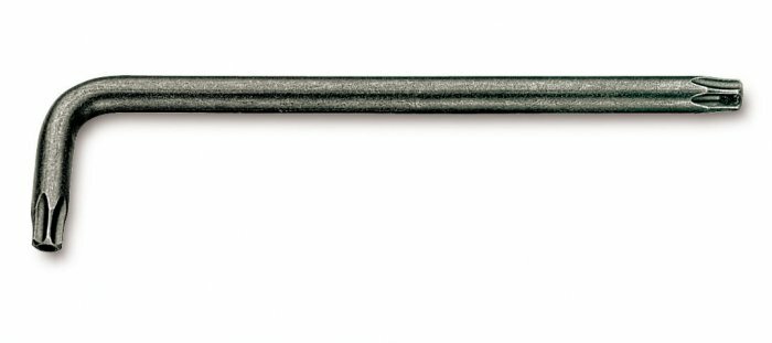 Klucz trzpieniowy kątowy profil tamper resistant torx, model 97rtx, t7 1