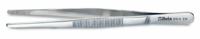 Pęseta prosta, model 994tf, 150mm 1