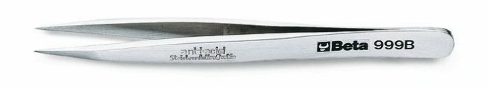 Pęseta prosta, model 999b, 120mm 1