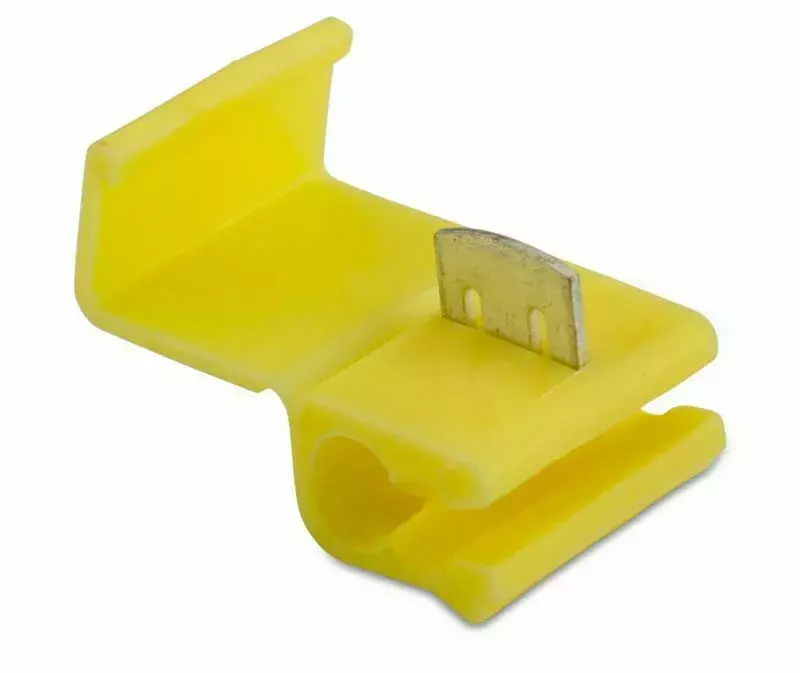 Szybkozłączka przebijająca izolacje, żółta, 4-6 mm2, do przewodów wielodrutowych, pp, opakowanie 25 sztuk model BM00310S 1