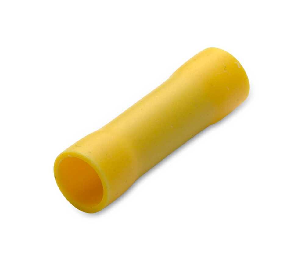Łącznik przewodów na styk izolowany, 4-6 mm2, do zaciskania, żółty, pvc, opakowanie 50 sztuk model bm00360 1