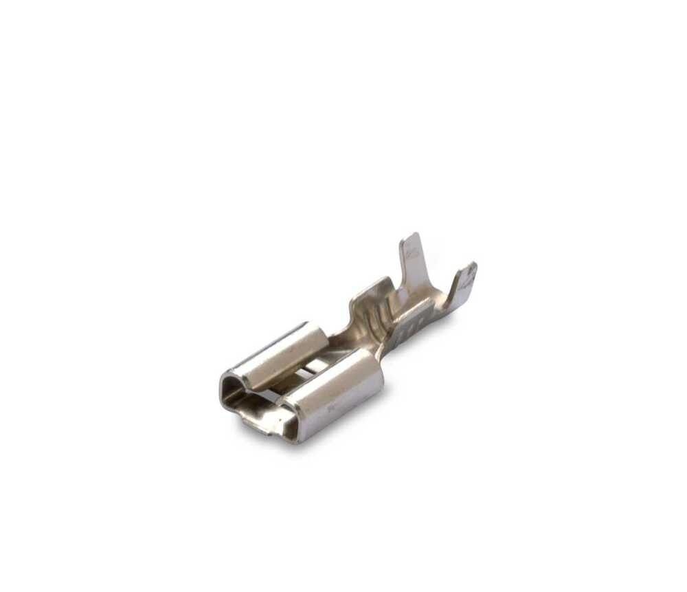 Nasuwka nieizolowana mosiądz cynowana, 1-4.8/0.8, zakres 0.5-1,25 mm2, opakowanie rolka 10000 sztuk model bm02149 1