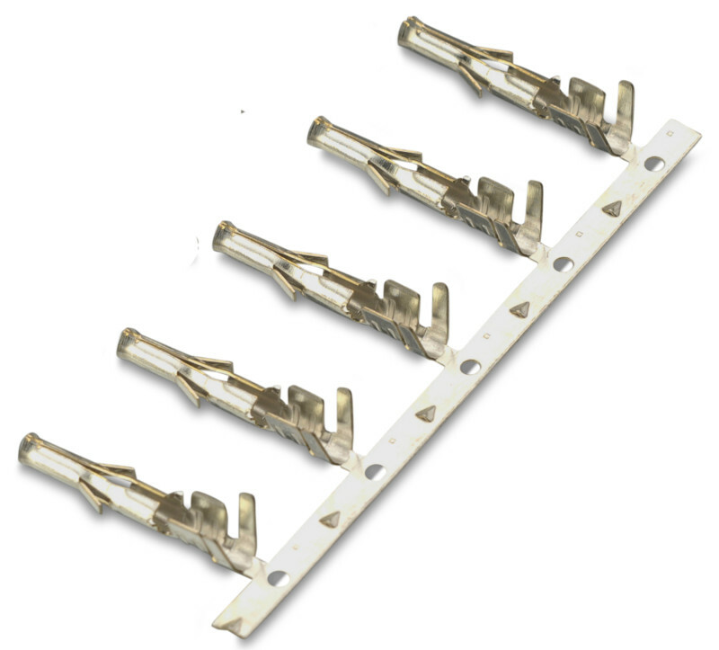 Gniazdo złącza serii m620, zakres 0,5-2 mm2, rolka 4000 sztuk model bm02240 1