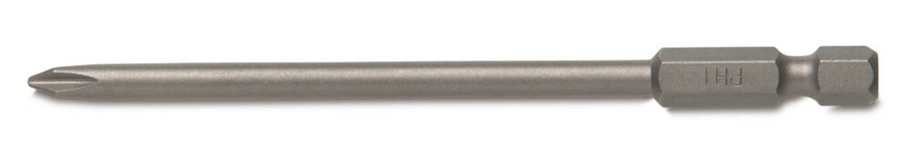 Końcówka wkrętakowa długa, profil phillips ph2, zabierak 1/4, długość 150 mm model bm11405 1