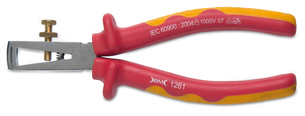 Szczypce izolowane do zdejmowania izolacji 1000v model bm1261 1
